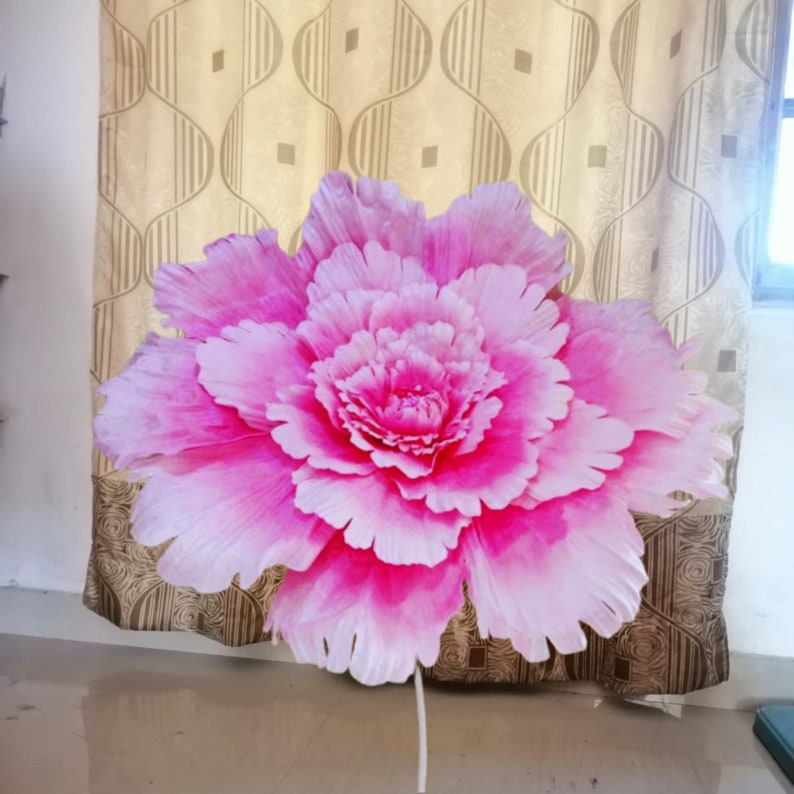 Samt Pfingstrose 100 cm Große Kunstblume mit Blatt für Hochzeit Event Dekor Blumenschmuck Hotelzimmer Dekoration Geburtstagsgeschenk Rose Red