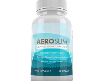 Aeroslim natuurlijk gewichtsbeheer 60 capsules - voorraad voor 1 maand