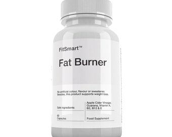 Fitsmart Fat Burner Natural Weight Management 60 Capsules - 1 Month Supply