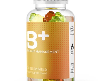 Gummies B+ pour la gestion du poids - Convient aux végétariens et aux végétaliens 30 Gummies