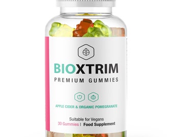 Bioxtrim Premium Gummies Suitable for Vegans 30 Gummies 1 Month Supply