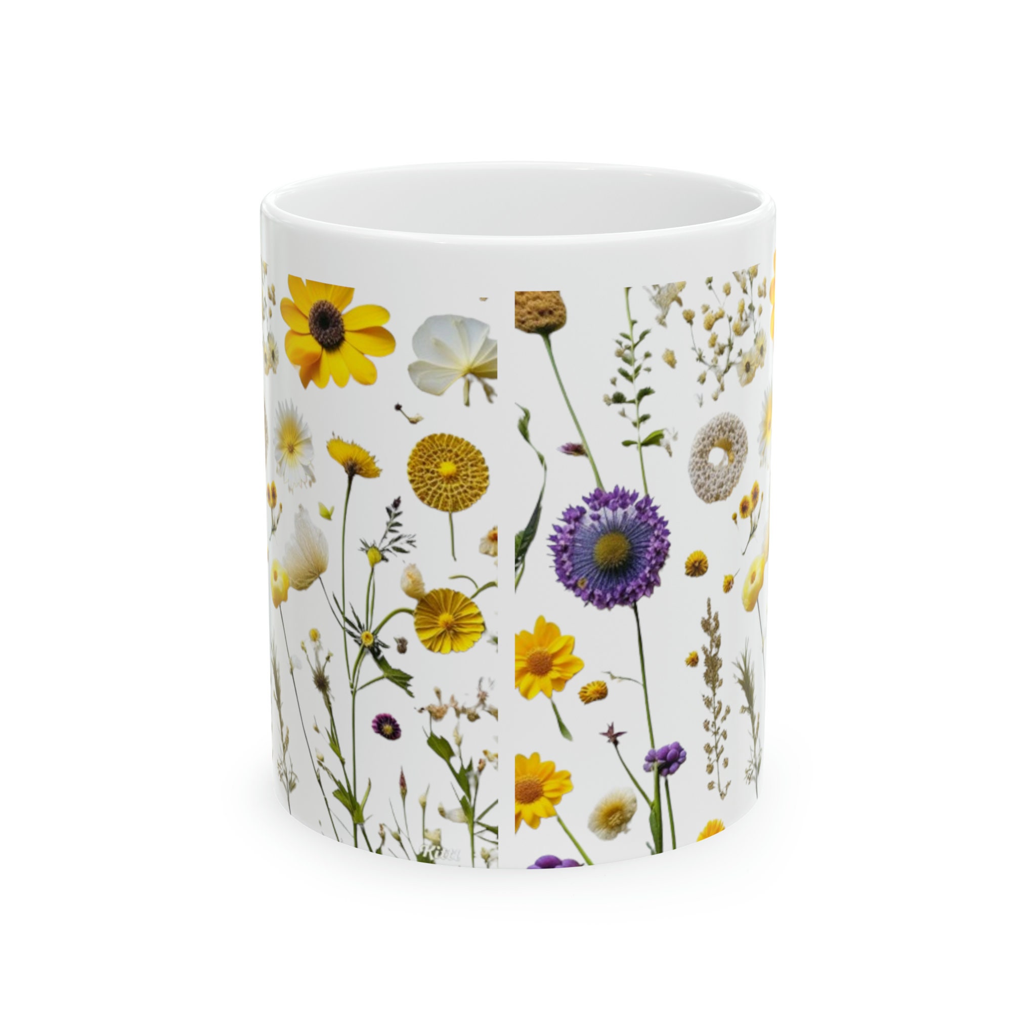 Wildflowers Cottagecore Mug, Cute Botanical Decor Perfect Size for ...