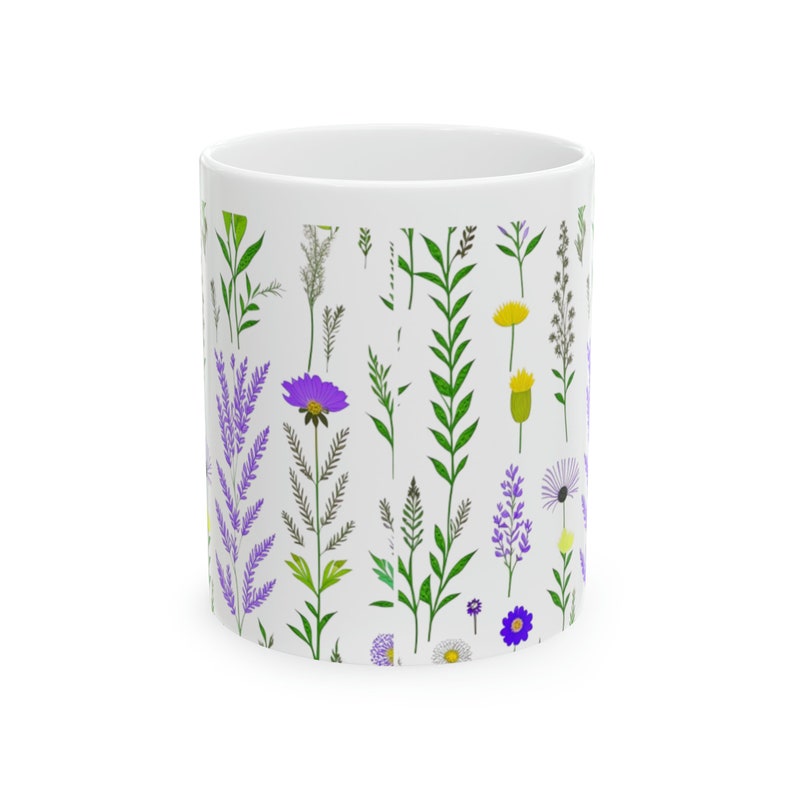 Wildflowers Cottagecore Mug, Cute Botanical Decor Perfect Size for ...