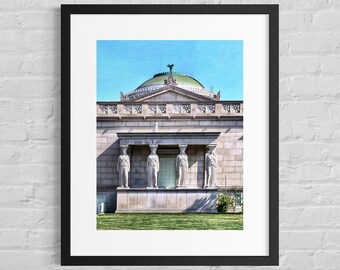 Stampa fotografica del Museo della scienza e dell'industria / Arte murale dell'architettura di Chicago