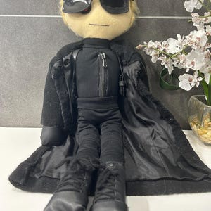 Handmade Albert Wesker Doll Resident evil 5