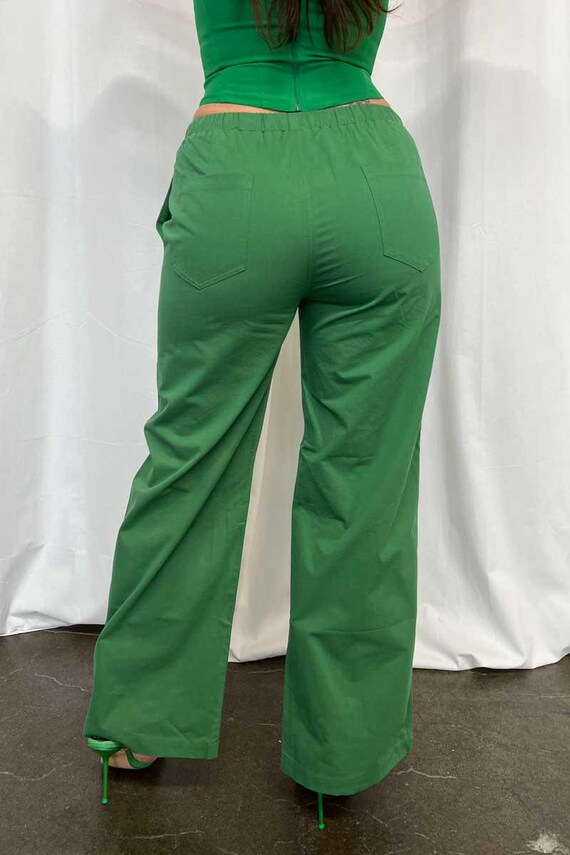 パンツ [overdueflair] LACE PINTUCK COTTON PANTS Pintuck Detail Pants - Etsy