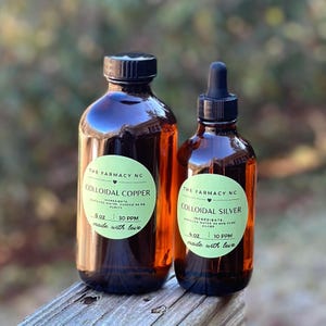 Colloidal Copper and  Silver