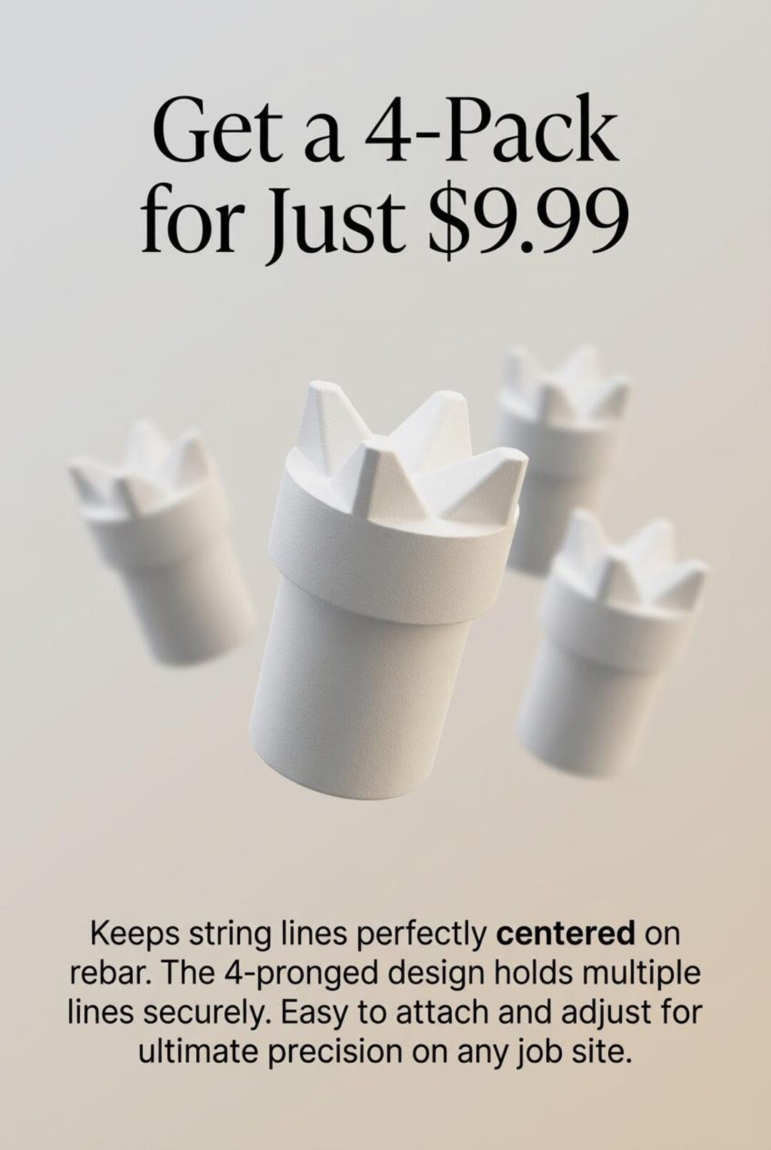 Construction String Alignment Holder 4 Pack - Etsy