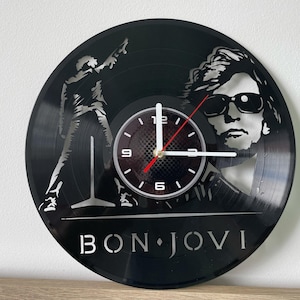 Bon Jovi Clock - Etsy