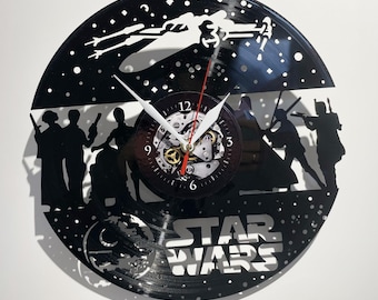 スター・ウォーズのレコード時計、子供部屋の装飾