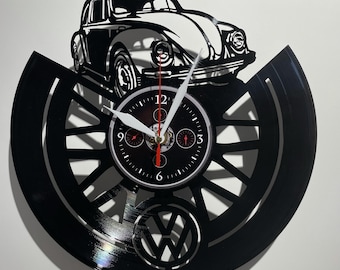 Skull and Bones Skateboard Wall Clock. Boneless Skate Clock
