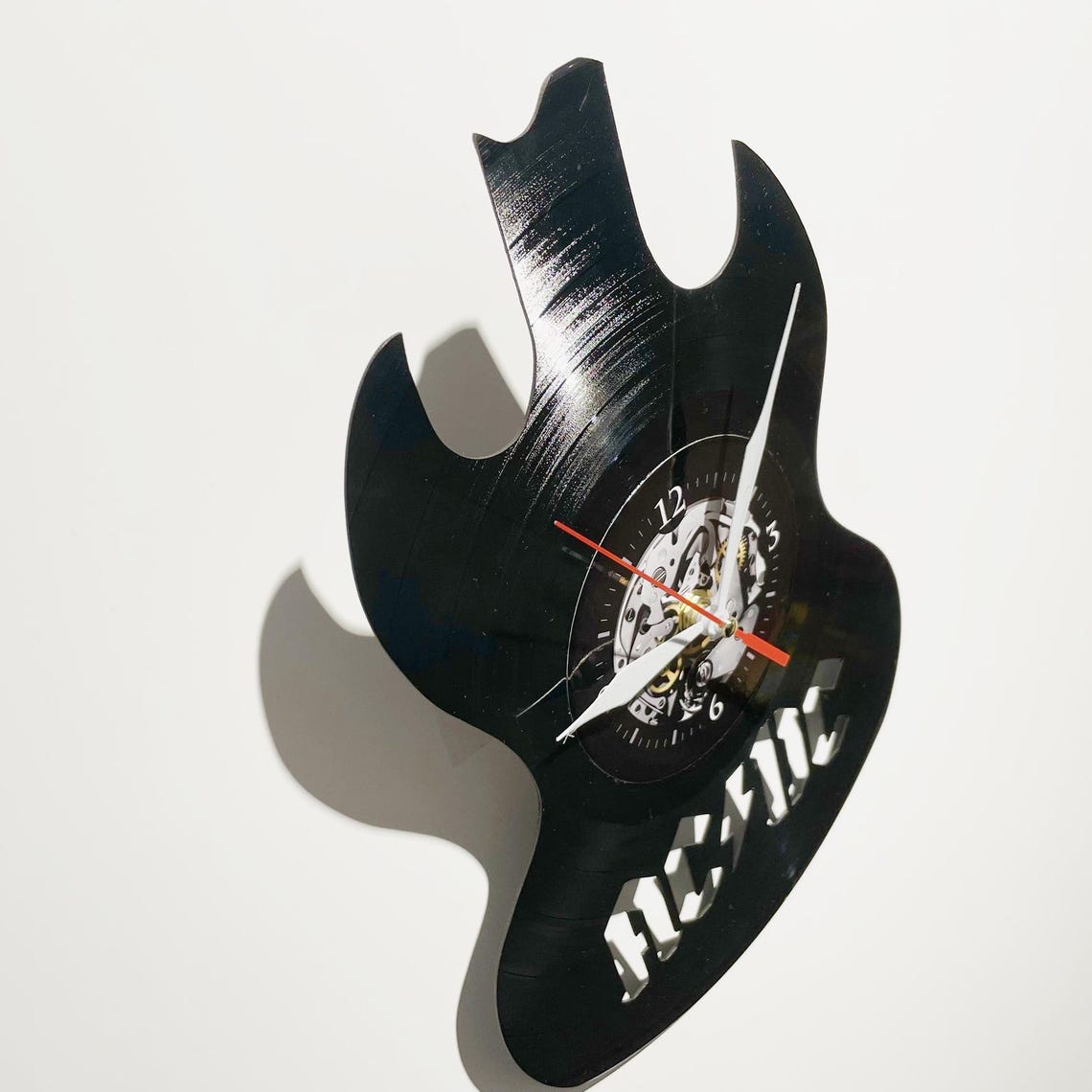 ACDC Vinyl Record Clock, Rock Band Decor, Gifts for Brother, Music ...