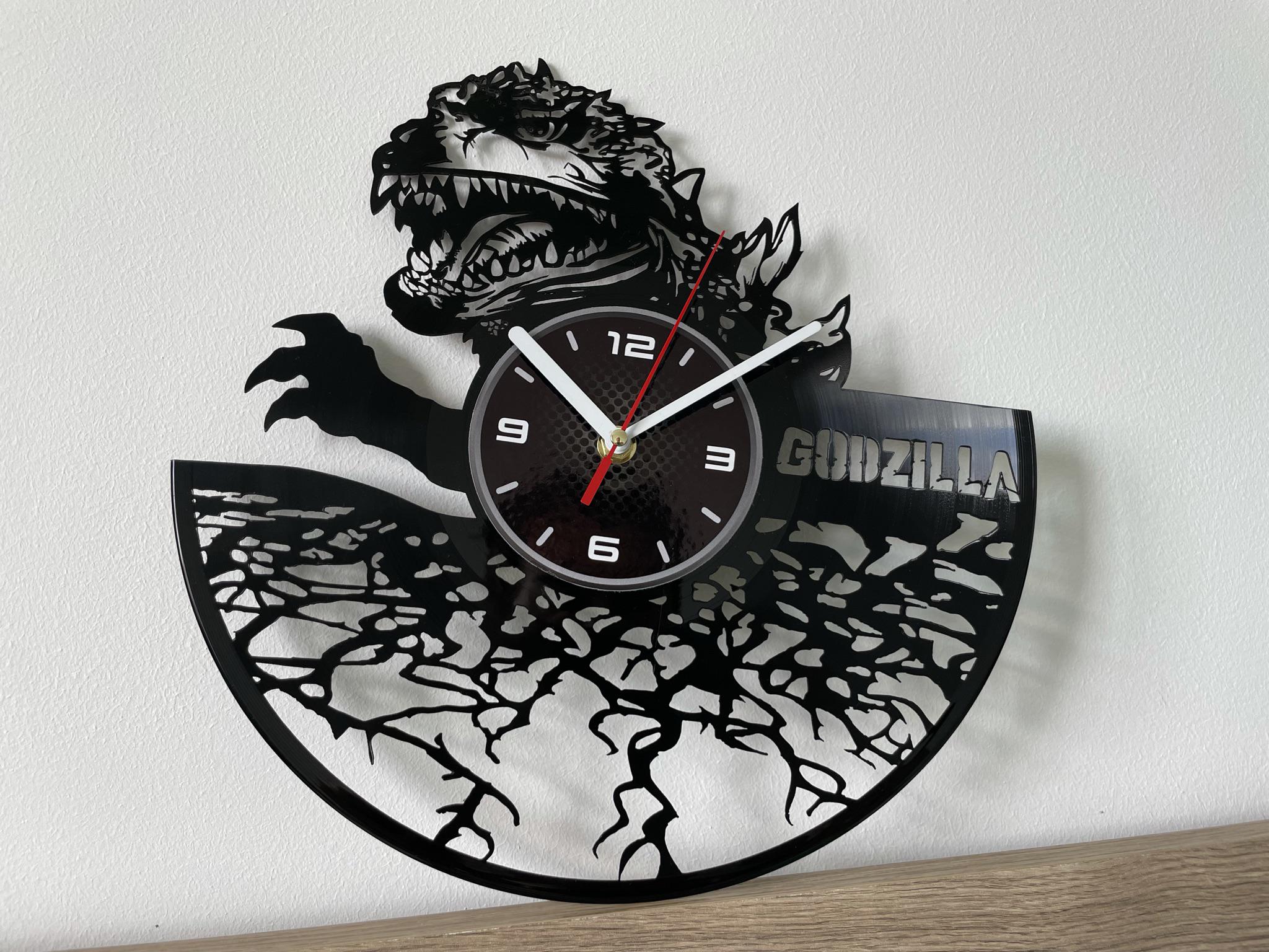 Godzilla Clock - Etsy