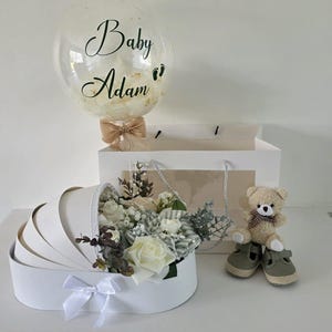 Baby Clothes Bouquet, New Mum Gift, Maternity Gift, Baby bouquet, baby gift, newborn, birth, baby bouquet, baby shower, gender party