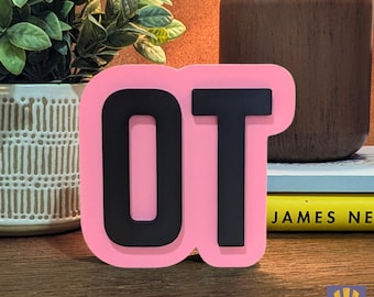 Bureauplaat ergotherapie: aangepaste kleuren - 3D-geprint