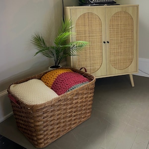 Etsy blanket basket hotsell