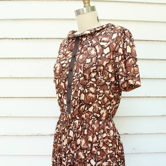 50s 60s vintage dress by Claire Tiffany Traveler,… - image 5