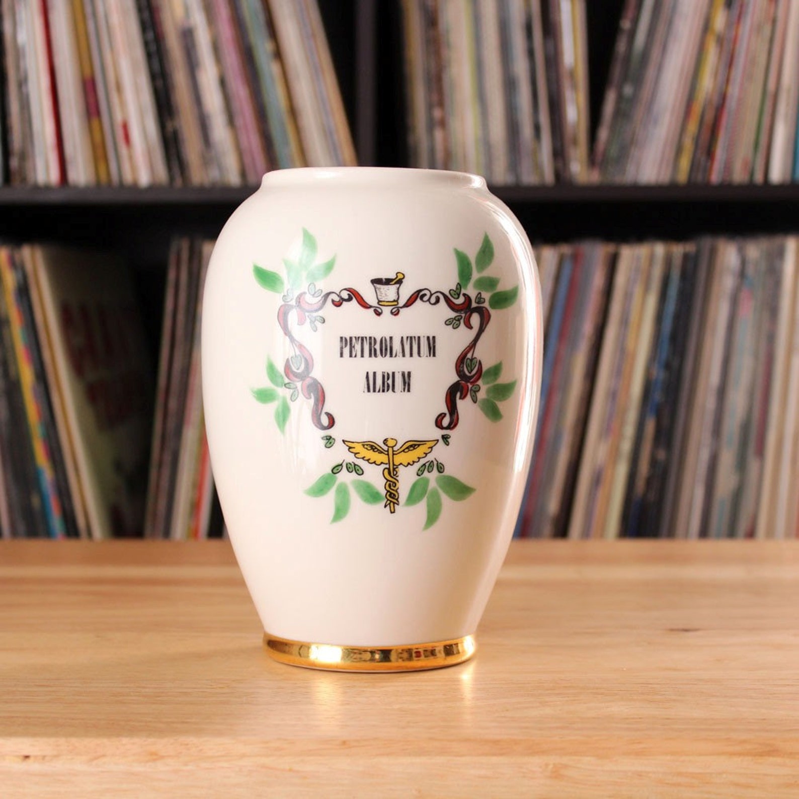 large apothecary vase