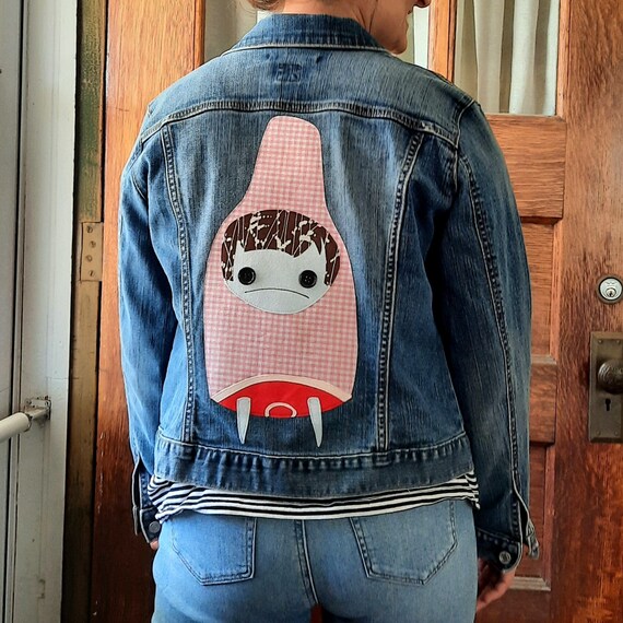 Scout in Her Ham Costume Jean Jacket 