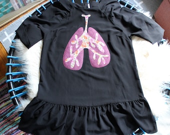 lung capacity dress, approx xl