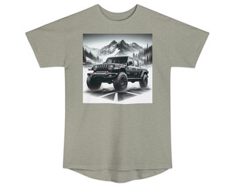 Gladiator Rubicon Black and White shirt, Lightweight Tee, Off-road Gear, Jeep Gift, Adventure Shirt, Unisex Top, Graphic Top Unisex Clothing