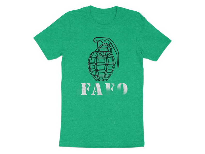 T-shirt FAFO Granata di ispirazione militare immagine 9