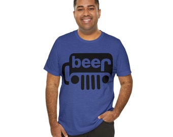 Beer Jeep (Jeep 066), Beer Shirt, Science of Beer, Beer Lover Beer Shirt, Beer Gifts, Beer T-Shirts Homebrewer ,Shirt Brewing Beer Shirt