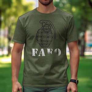 T-shirt FAFO Granata di ispirazione militare immagine 5