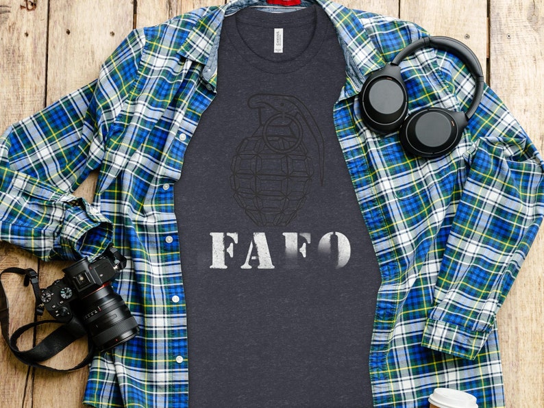 T-shirt FAFO Granata di ispirazione militare immagine 6