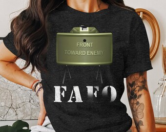 Military-Inspired Claymore FAFO T-shirt