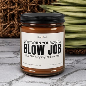 Funny Gag Gift Candle: Light Me When You Want...