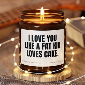 I Love You Funny Friendship Candle, Best Friend Gift, Friendship Gift, Friend Gift, Funny Friend Gift, Long Distance Gift For Boyfriend