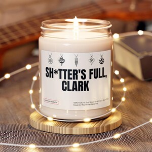 Christmas Vacation Inspired Candle, Funny Christmas Gift, White Elephant Gift, Adult Stocking Stuffer, Bestie Gift, Coworker Holiday Gift