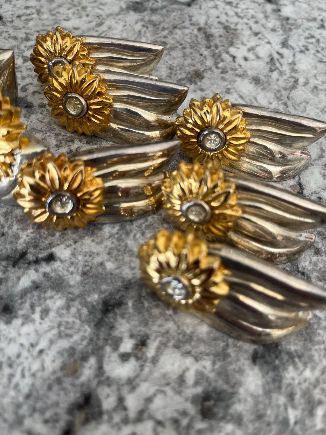 Vintage Knife Rests and Place Card Setting of Six - Etsy