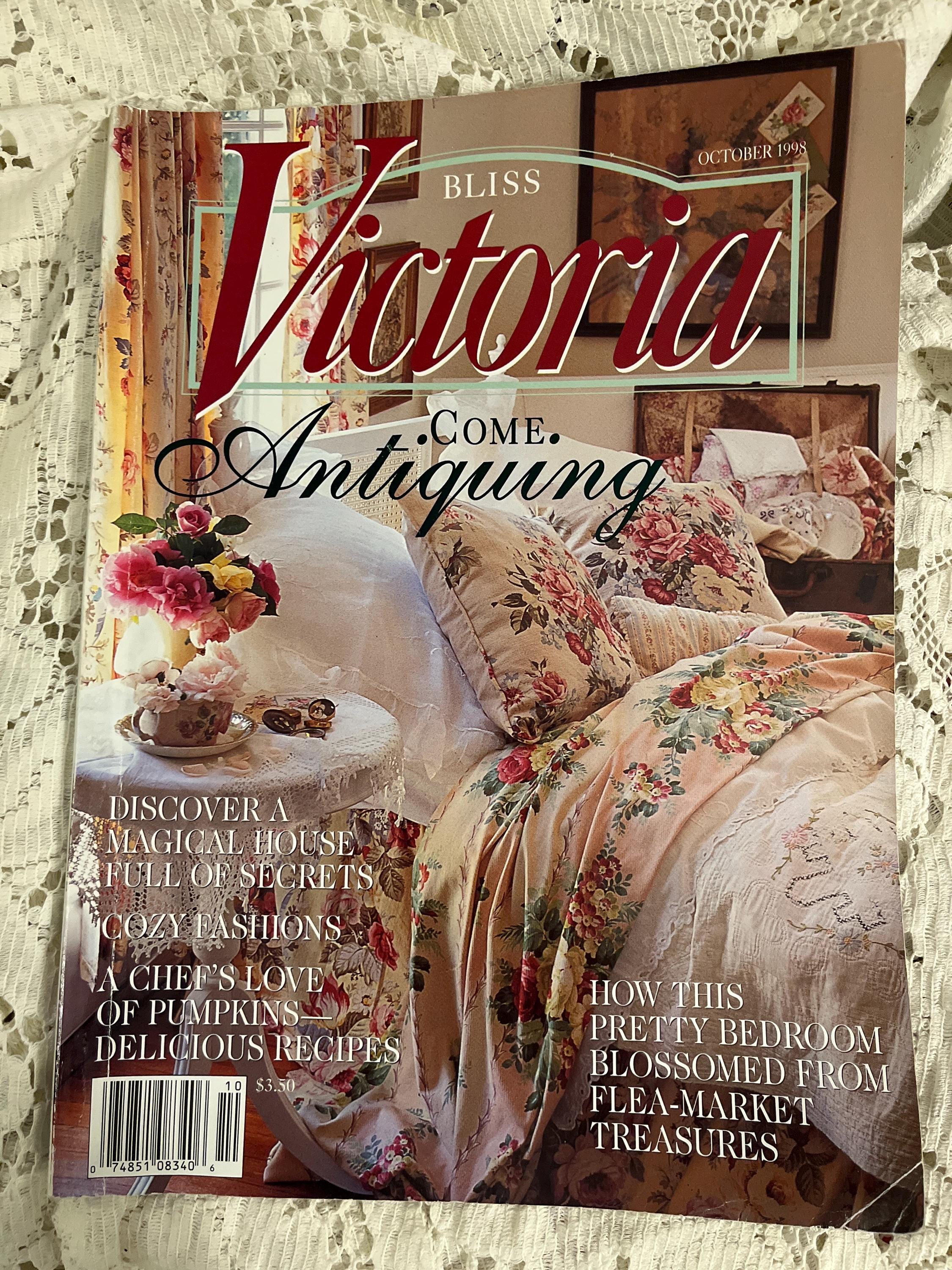 Vintage Victoria Magazine October 1998 - Etsy