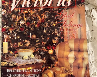 Vintage Victoria Magazine Dezember 1997