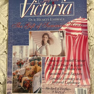 Vintage Victoria Magazine July 1994 - Etsy