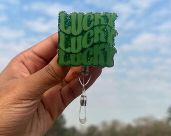 St. Patrick's-badgetopper | Geluk | Intrekbare badge