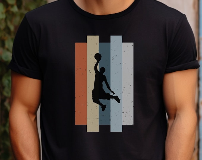 Basketball Shirt, Retro, Basketball Fan Shirt, Gift for Basketball Players