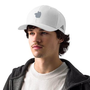 adidas® White Performance Cap