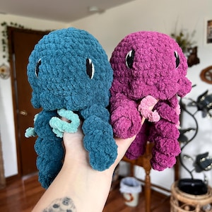 Crochet Jellyfish Stuffed Animals | Jellyfish Plushie | Baby Shower Gift | Nursery Gift Decor | Jellyfish Toy Handmade | Handmade Gift
