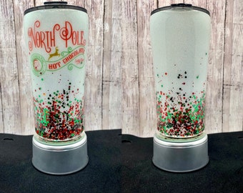 NorthPole 20oz Glittered Tumbler