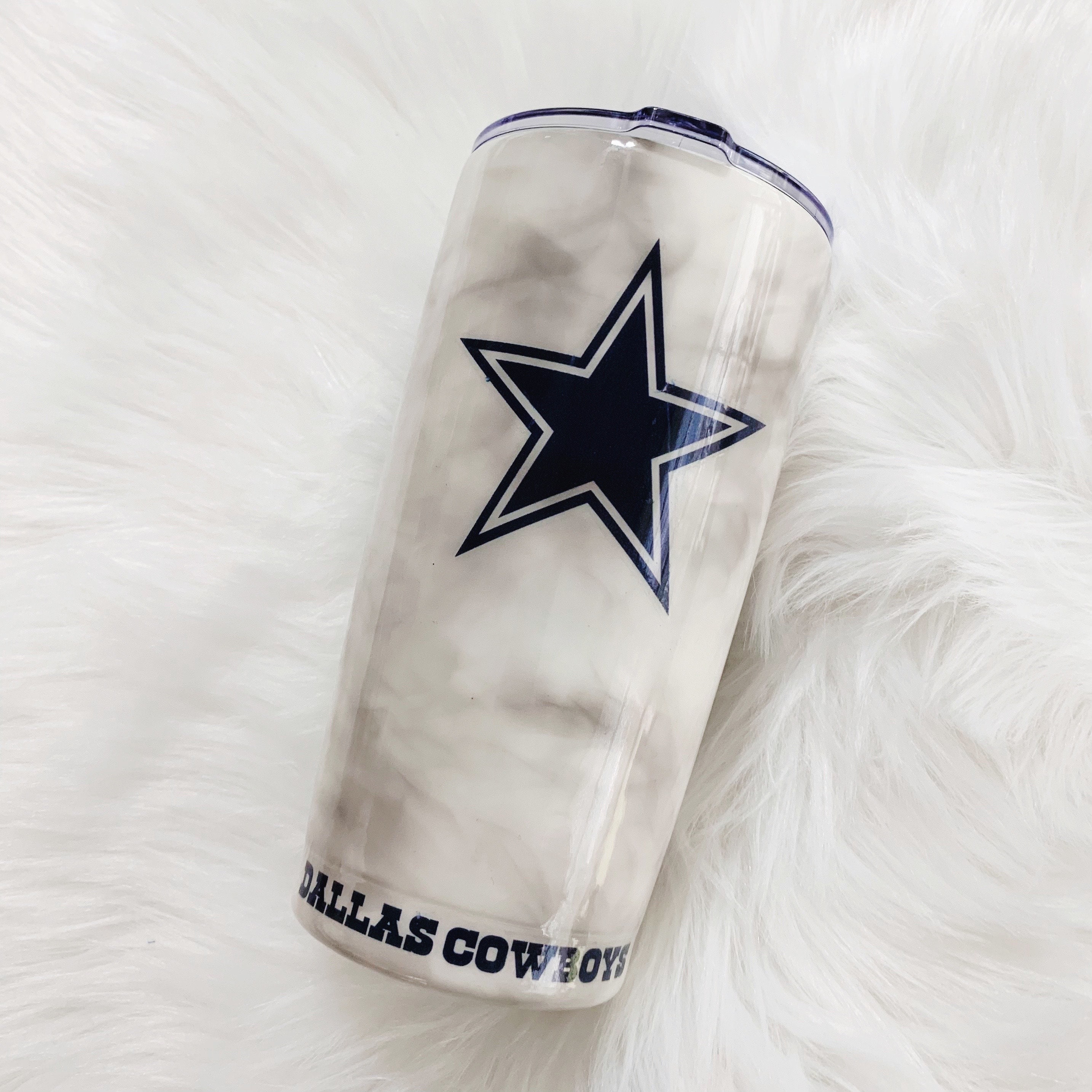Dallas Cowboys, Custom, Handmade, 20oz Epoxy Free, Tumbler, Sports ...