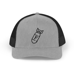F-Bomb Snapback, Funny Baseball Hat, Swear Word Trucker Cap, Offensive Dad Cap, Explicit Language Adjustable Cap
