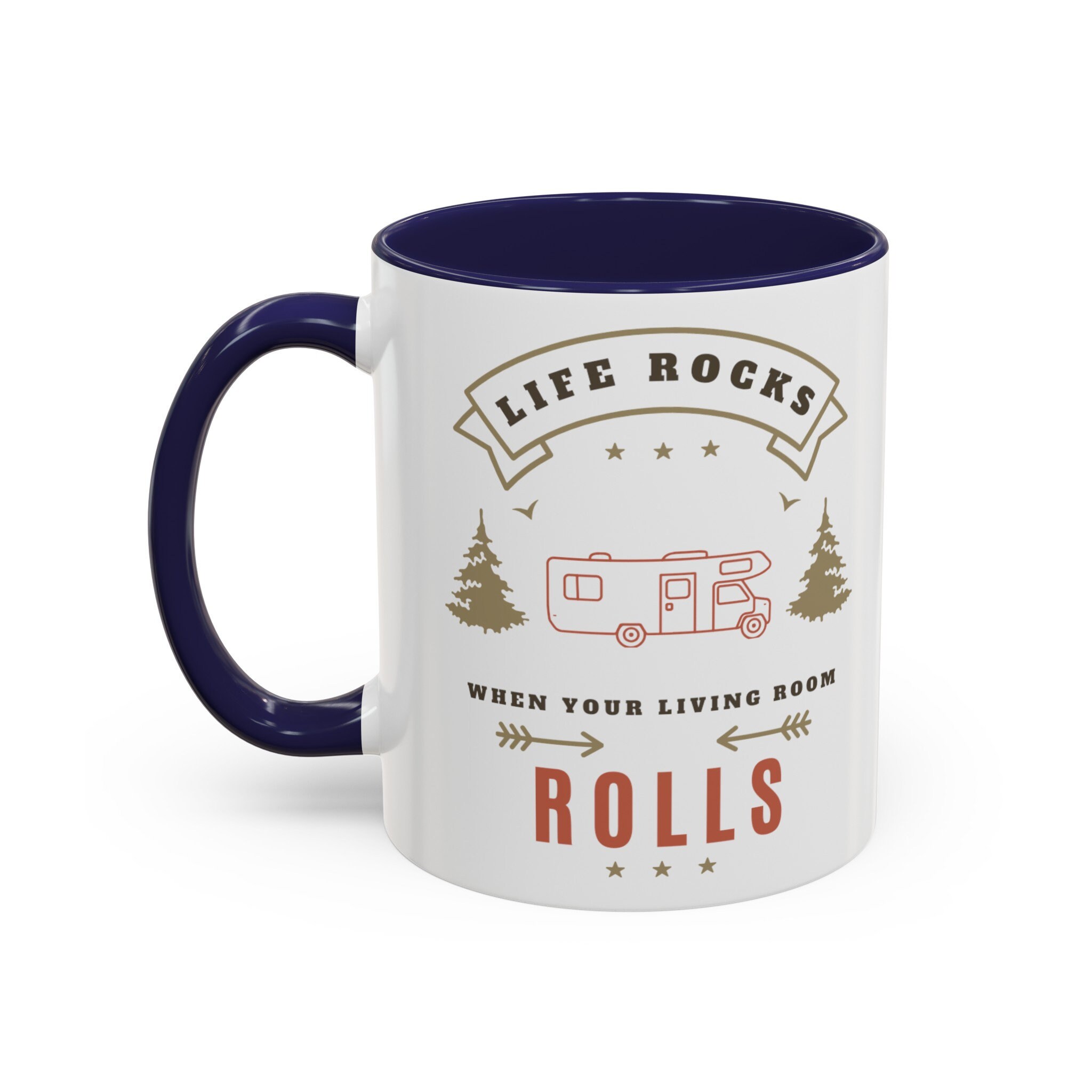 Tasse à café en porcelaine avec un VW Bay Window