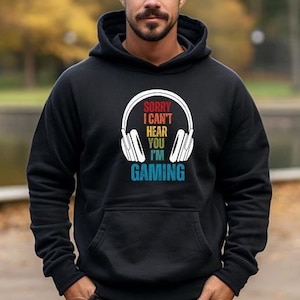 Gamer-hoodie | Grappig gamershirt | Gamercadeau | Gamer-hoodie | Gamercadeaus voor hem | Liefhebber van videogames | Cadeau videogameliefhebber |