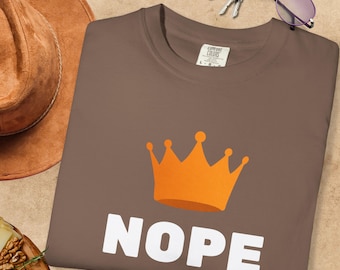Anti-Trump T-shirt - Comfort Color No Kings In America Shirt, Anti-Trump Tee, Anti Maga Shirt, Nope Kings Shirt, Activism Tee, Resist Shirt