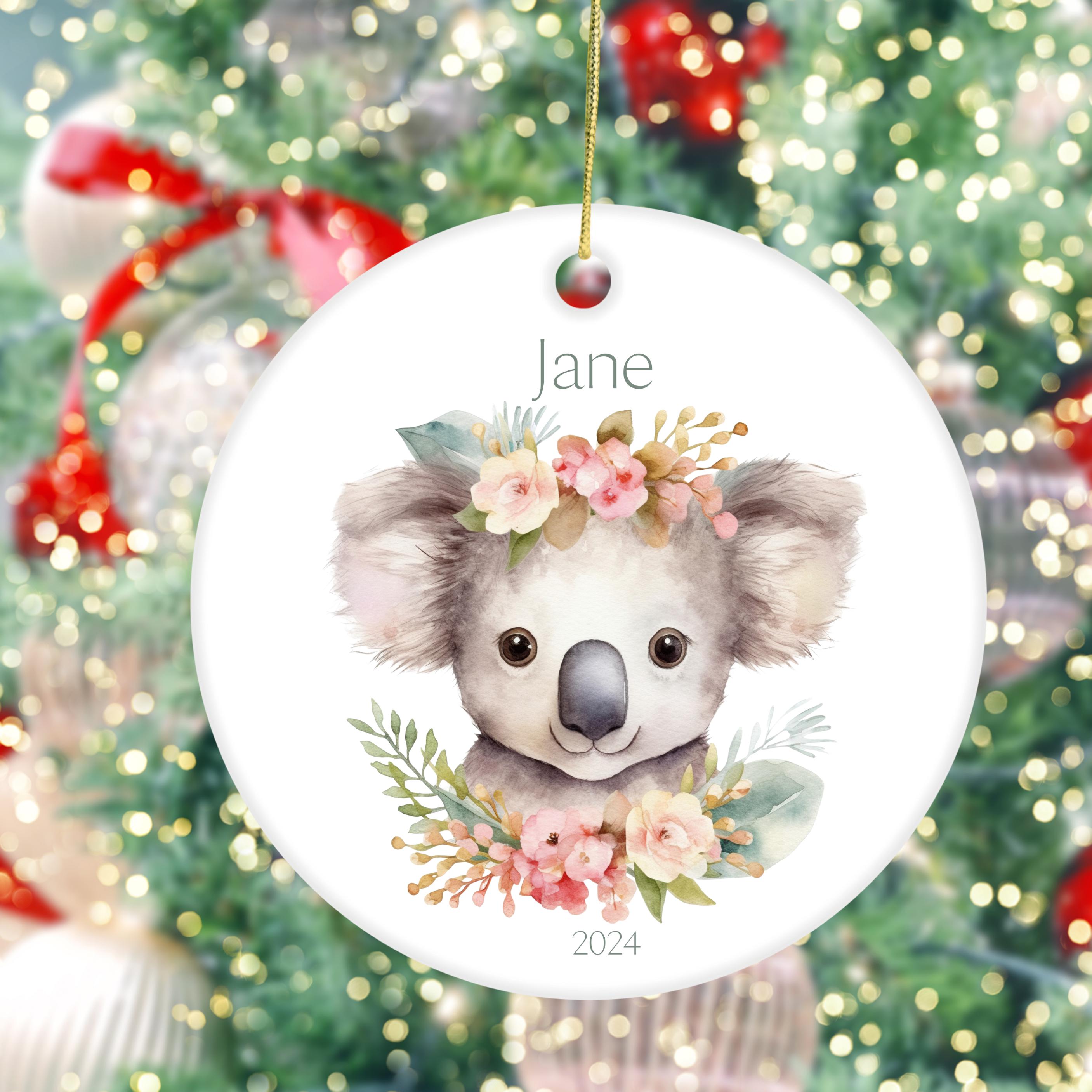 Koala Worlds Best Nana - Cedar Ornament Koala Worlds Best Nana - Cedar Ornament