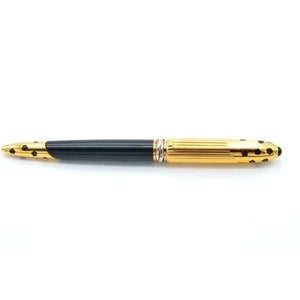 Cartier panther 1990 gold and black pen