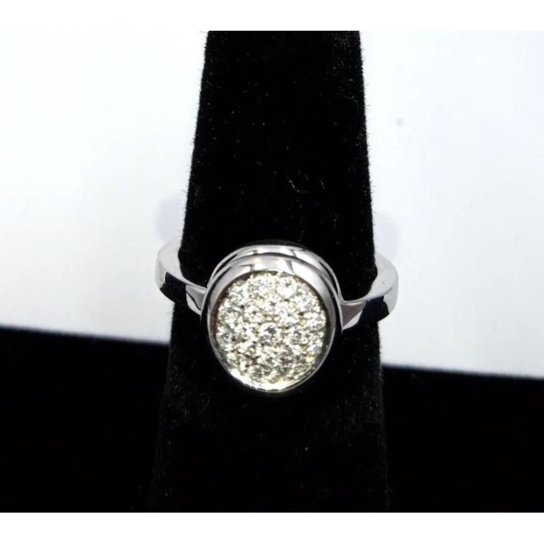 Damiani 18k Gold and Diamond Wedding Band Ring - Etsy